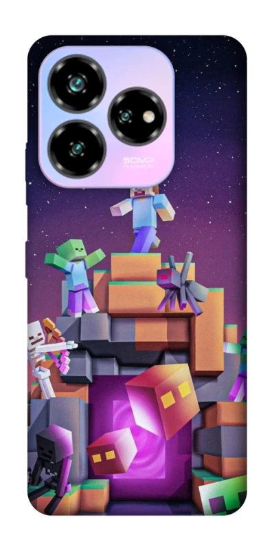 Чохол на ZTE Nubia V60 Desing Minecraft aesthetics фото 1 з 1