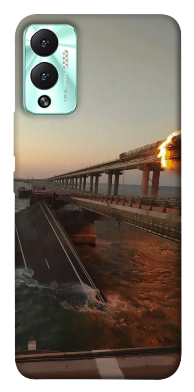 Чохол на Infinix Hot 12 Play Кримський міст втомився фото 1 з 1