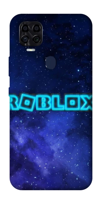 Чохол на ZTE Blade v2020 Roblox Space Logo Blue фото 1 з 1