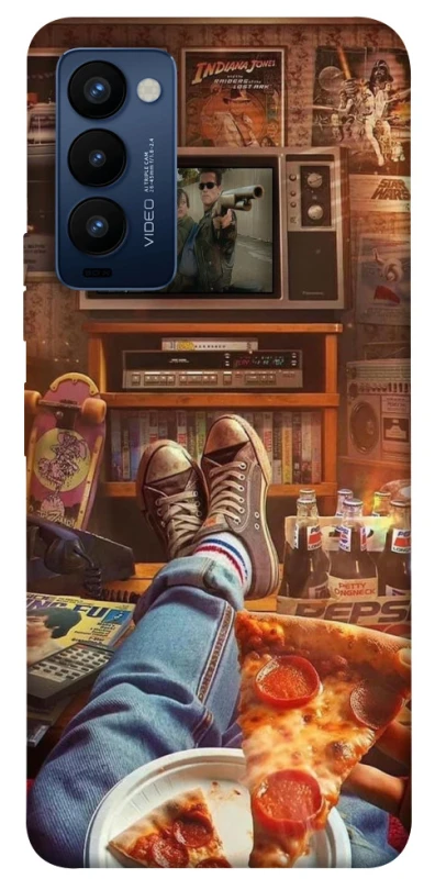 Чехол на TECNO Camon 18 Retro style v3 фото 1 из 1