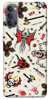 Чохол на Oppo Reno 4 Stranger Things ver.2 фото 1 з 1