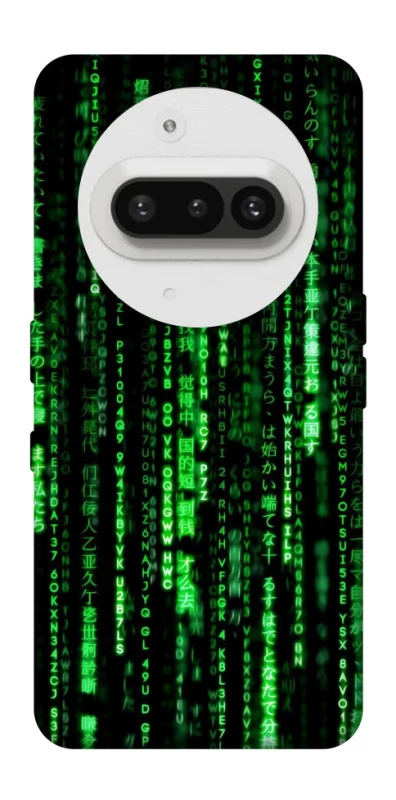 Чехол на Nothing Phone (3a) Matrix Code фото 1 Чехол на Nothing Phone (3a) Matrix Code фото 1 из 1