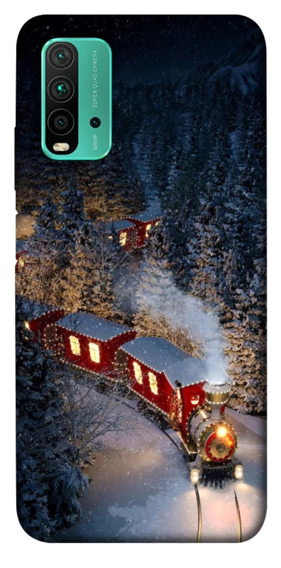 Чехол на Xiaomi Redmi Note 9 4G / Redmi 9 Power Новогодний v15 фото 1 из 1