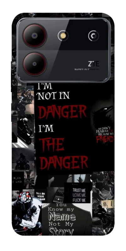 Чохол на ZTE Blade A54 4G Danger collage фото 1 з 1