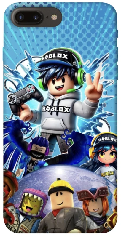 Чохол на Apple iPhone 7 plus / 8 plus Roblox collage ver.3 фото 1 з 1