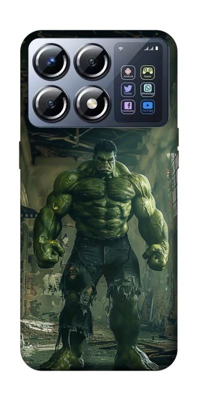 Чохол на Xiaomi POCO X8 Pro Angry Hulk фото 1 з 1