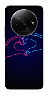 Чехол на Xiaomi Redmi A3 Neon love фото 1 из 1