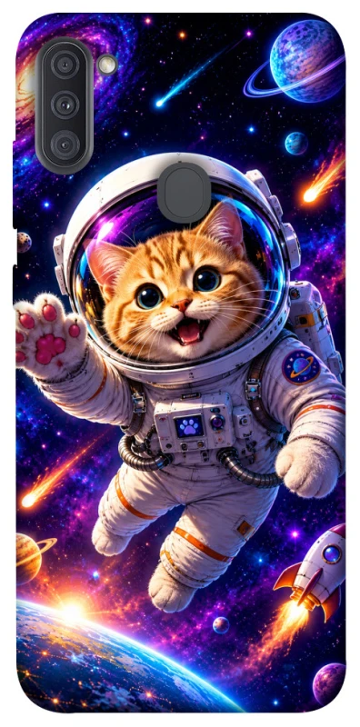 Чохол на Samsung Galaxy A11 Space Cat фото 1 з 1