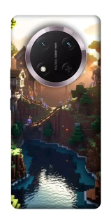 Чехол на Honor X9c Minecraft sunset фото 1 из 1