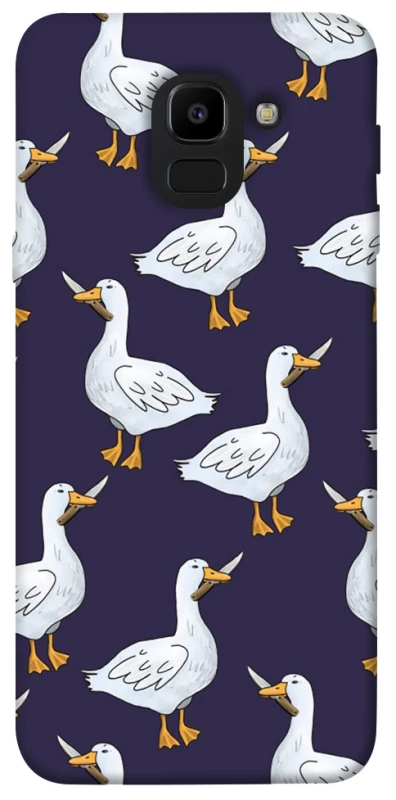 Чохол на Samsung J600F Galaxy J6 (2018) Гуси з претензією фото 1 з 1