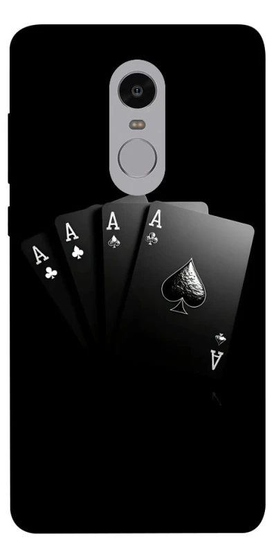 Чохол на Xiaomi Redmi Note 4X / Note 4 (Snapdragon) Black Cards фото 1 з 1