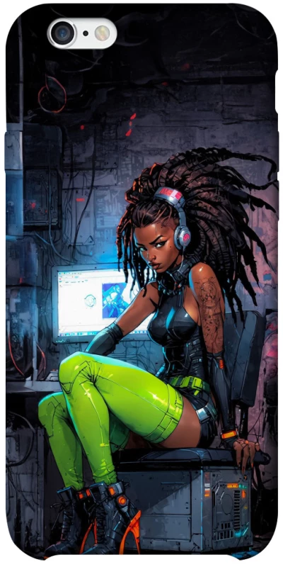 Чохол на Apple iPhone 6/6s plus (5.5") Cyber girl фото 1 з 1