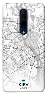 Чехол на OnePlus 7 Pro Kiev white map фото 1 из 1