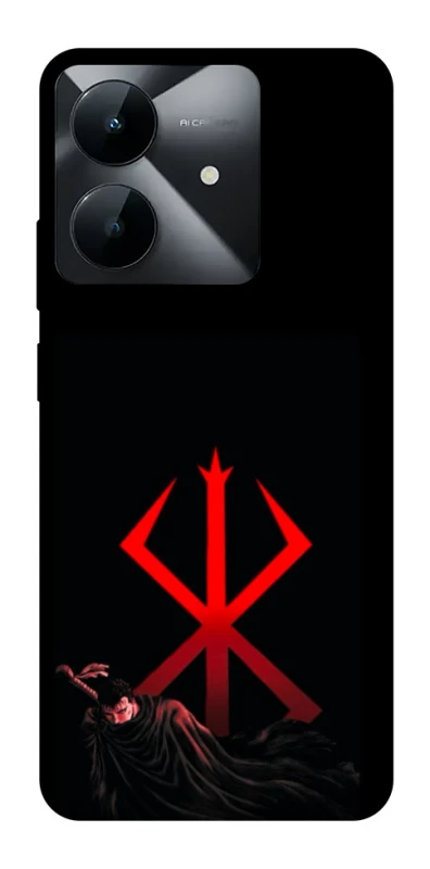 Чехол на Realme Note 60x Berserk Red Logo фото 1 из 1