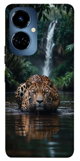 Чехол на TECNO Camon 19 Pro Leopard in water фото 1 из 1