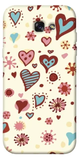 Чехол на Samsung A720 Galaxy A7 (2017) Pretty hearts фото 1 из 1