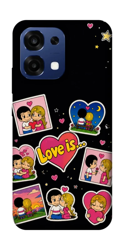 Чохол на Oppo A6 Pro 4G/5G Love is фото 2 з 2