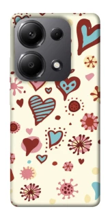 Чохол на Xiaomi Redmi Note 13 Pro 5G Pretty hearts фото 1 з 1