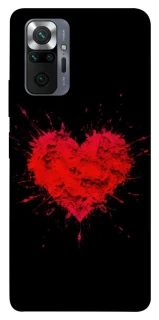 Чехол на Xiaomi Redmi Note 10 Pro Splash heart фото 1 из 1