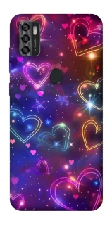 Чохол на ZTE Blade A7s (2020) Drawn hearts фото 1 з 1