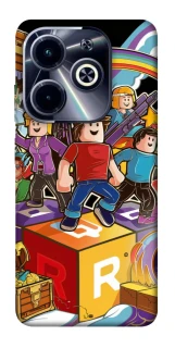 Чехол на Infinix Hot 40i Roblox family фото 1 из 1