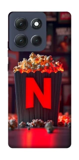 Чехол на Motorola Moto G86 Power Netflix and popcorn фото 1 из 1