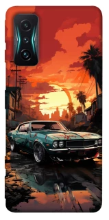 Чохол на Xiaomi Redmi K50 Gaming Car at sunset фото 1 з 1