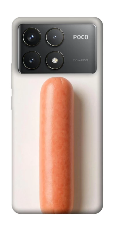 Чохол на Xiaomi Poco F6 Pro Сосиска фото 1 з 1