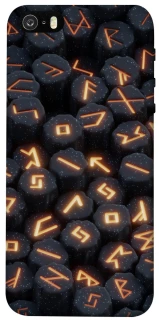 Чехол на Apple iPhone 5/5S/SE Огненые руны фото 1 из 1