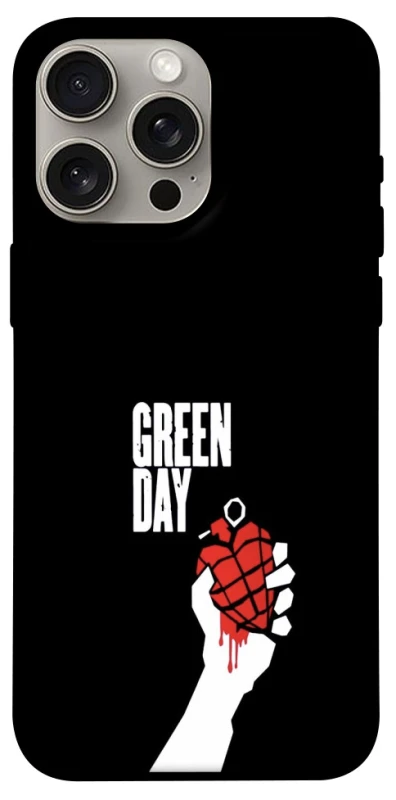 Чехол на Apple iPhone 15 Pro Max (6.7") Green Day logo фото 1 из 1