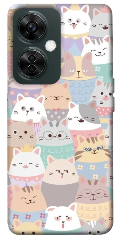 Чохол на OnePlus Nord CE 3 Lite Funny Kittens ver.2 фото 1 з 1