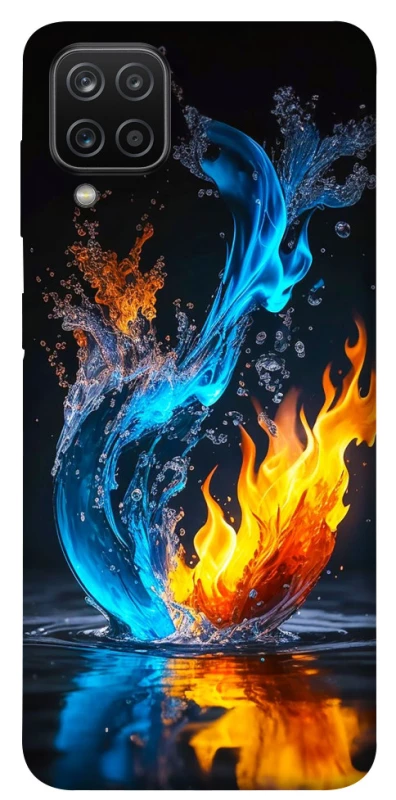 Чехол на Samsung Galaxy A12 Water And Fire фото 1 из 1
