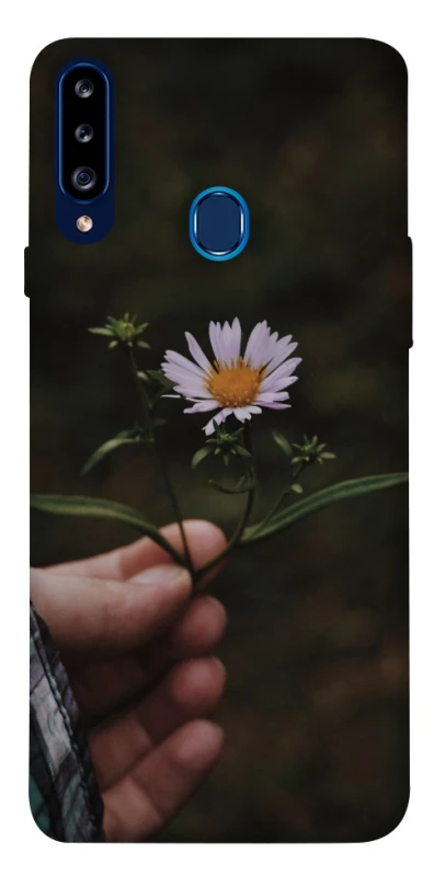 Чехол на Samsung Galaxy A20s Ромашка v4 фото 1 из 1