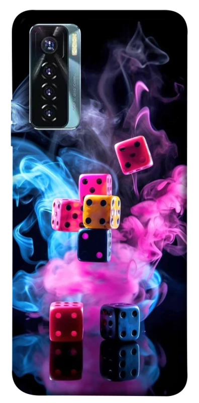 Чехол на TECNO Camon 17 Pro Игральные кости фото 1 из 1