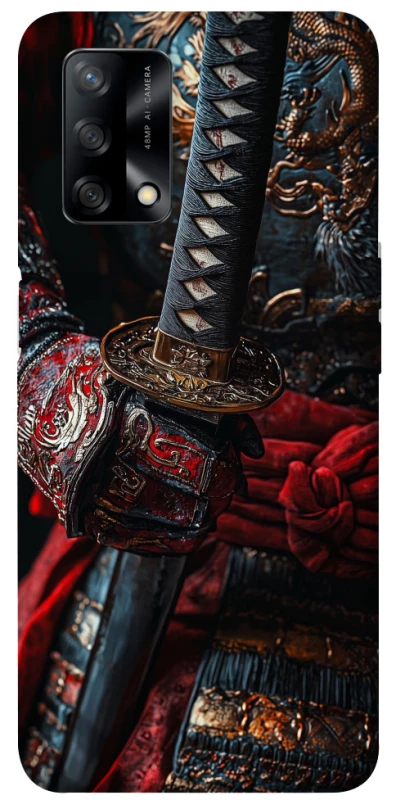 Чехол на Oppo A74 4G samurai фото 1 из 1