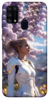 Чехол на Samsung Galaxy M31 Cyber space girl ver.1 фото 1 из 1