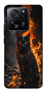 Чохол на Xiaomi 13T Вогняний кіт фото 1 з 1