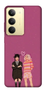 Чохол на Realme 14x Raven & Rainbow Wednesday фото 1 з 1