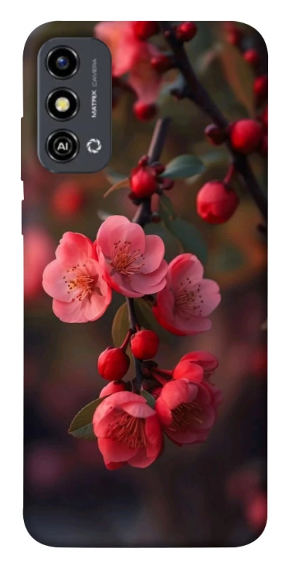 Чехол на ZTE Blade A53 Flowers v28 фото 1 из 1