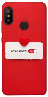 Чохол на Xiaomi Mi A2 Lite / Xiaomi Redmi 6 Pro Love Mode ON фото 1 з 1