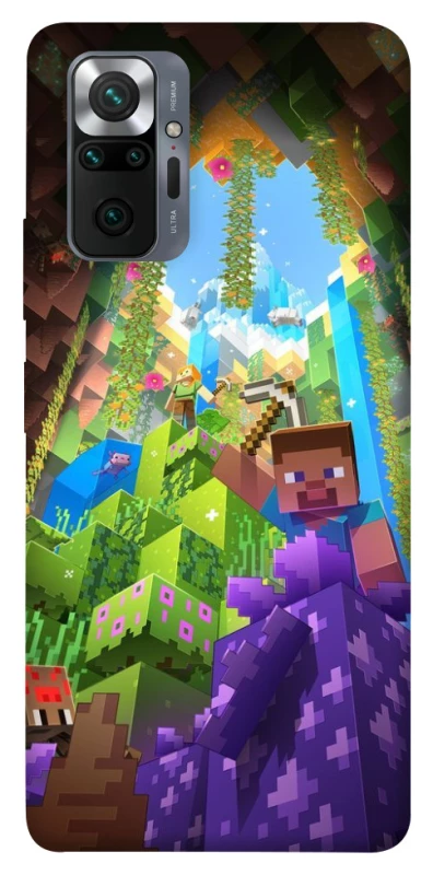 Чехол на Xiaomi Redmi Note 10 Pro Minecraft forever фото 1 из 1