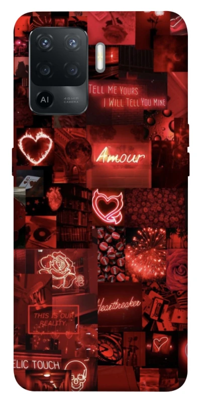 Чохол на Oppo Reno 5 Lite Love collage ver.6 фото 1 з 1