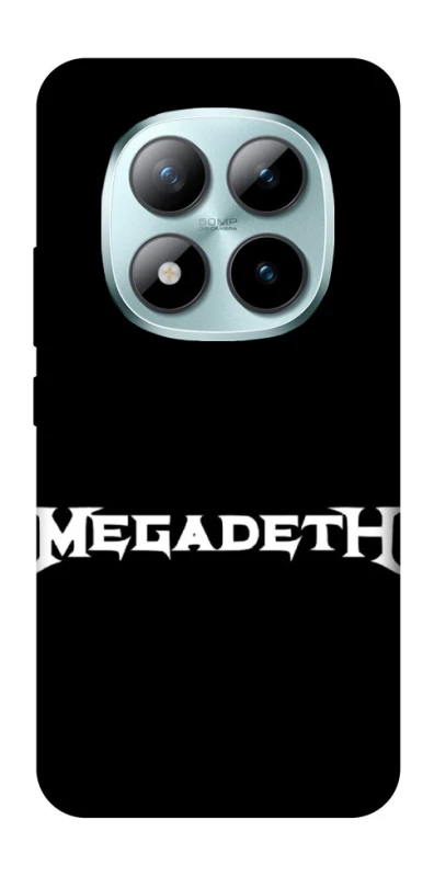 Чохол на Xiaomi Redmi Note 15 Pro+ 5G Megadeth logo фото 1 з 1