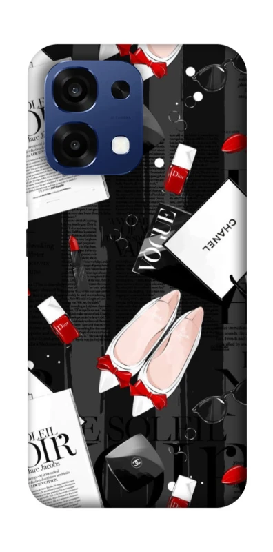 Чехол на Oppo A6 Pro 4G/5G Fashion collage ver.4 фото 1 из 2