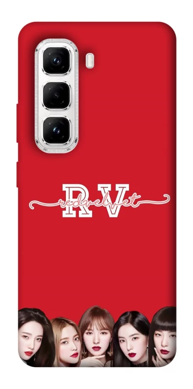 Чохол на Infinix Hot 50 Pro RED VELVET v3 фото 1 з 1