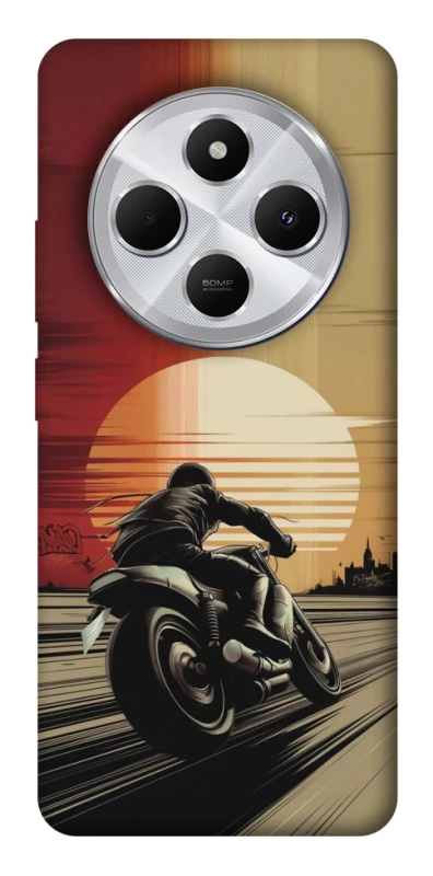 Чехол на Xiaomi Redmi 14C / Poco C75 Motorcycle фото 1 из 1