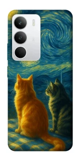 Чохол на Realme C71 Cats under the stars фото 1 з 1
