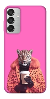 Чехол на Samsung Galaxy M15 5G Леопард с кофе фото 1 из 1