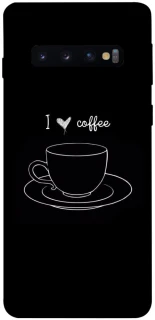 Чохол на Samsung Galaxy S10 Black coffee фото 1 з 1