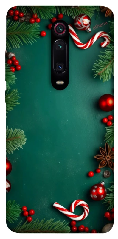 Чехол на Xiaomi Redmi K20 / K20 Pro / Mi9T / Mi9T Pro Новогодний v35 фото 1 из 1
